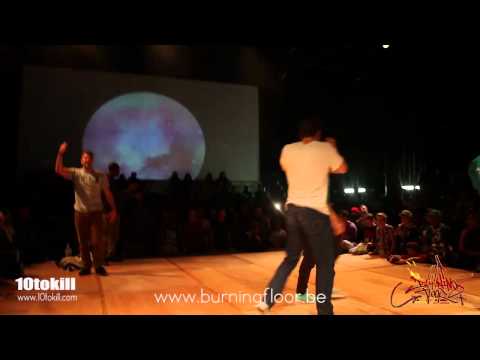 Titris & Kriman (PBR) Vs Joyeux Loufock - Burning Floor 2011 - Break Dance Final