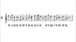20 - Handel Messiah Part 1 - Then Shall The Eyes - Soprano