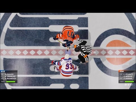 NHL 20 - Edmonton Oilers vs New York Rangers - Gameplay (PS4 HD) [1080p60FPS]