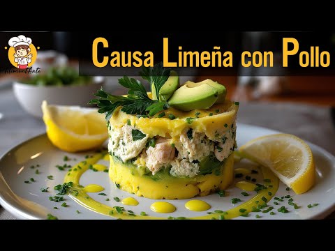 Causa Limeña de Pollo 🇵🇪✨ (El secreto para que te quede como de restaurante)