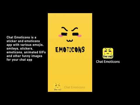 Chat Emoticons- Stickers Video
