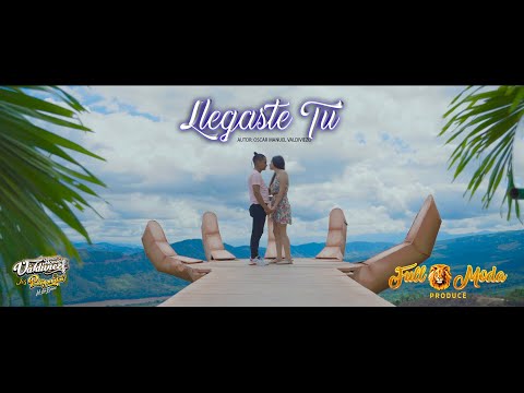 Llegaste Tu /Oscar Manuel Valdiviezo Los Protagonistas/ Video Clip Oficial / primicia 2021