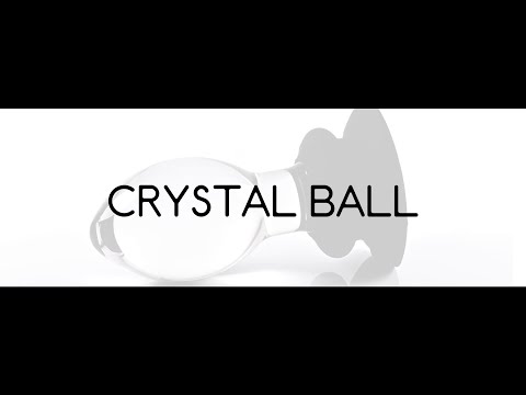 Gender X Evolved Crystal Ball Plug - Clear Silicone Base, Smooth Plastic Shape video
