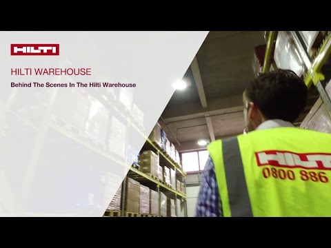 Working In The Hilti Warehouse Team