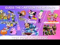 Guess The Cartoon Theme Song || 90s-2023 cartoons || Cartoon Network, Disney, Nickolodeon