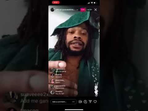 Eastside 80s Dissing SadaBaby , FMB Dz & Sweeze On IG Live😱🔥😘