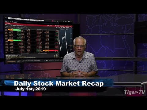 July 1st, Stock Market Recap with Tom O'Brien on TFNN