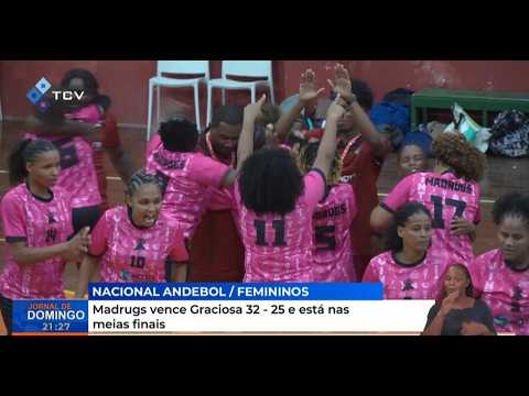 Nacional Andebol: Madrugs vence Graciosa 32 - 25 e está nas meias finais