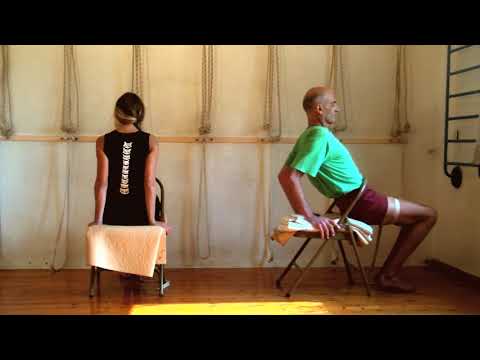 A chair for yoga by Eyal Shifroni
