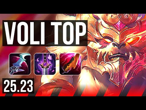 VOLIBEAR vs VAYNE (TOP) | Legendary, 16/4/6 | KR Diamond | 25.23