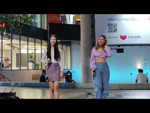 JingJung & Smile iWish @ Siam Walking Street【4K 60FPS】