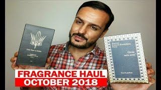 October Fragrance Haul 2018