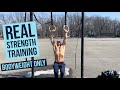 RAW RING WORKOUT | MUSCLE UP PRACTICE | STRENGTH & SKILL TRAINING | EROS SMART SCALE BULKING UPDATE