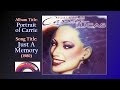 Carrie Lucas ft. The Whispers "Just A Memory" w-Lyrics (1980)