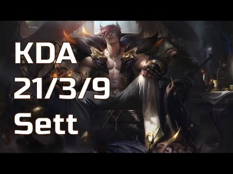 LOL Sett Vs Aphelios  - Bot Lane  NA Challenger V10.10