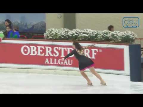 Verena Schneider. Oberstdorf 2019. Silver Ladies II FS. 4 place
