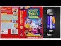 Winnie The Pooh Growing Up And Working Together 20th July 1998 UK VHS