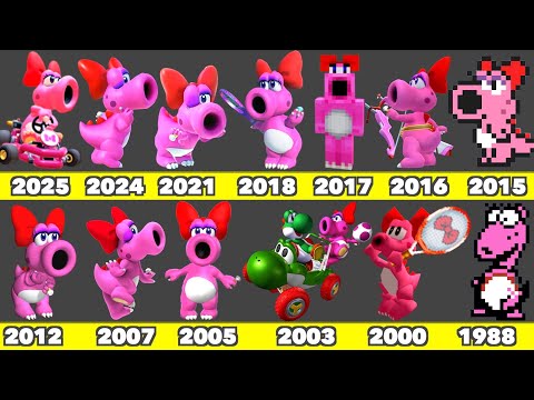 Evolution of BIRDO Game Graphics In Nintendo Games (1988-2025)