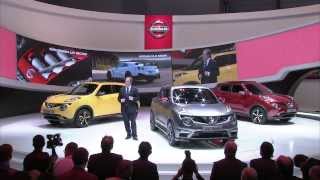 Nissan Press Conference at Geneva Auto Show 2014 | AutoMotoTV