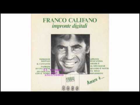 Franco Califano - Impronte digitali