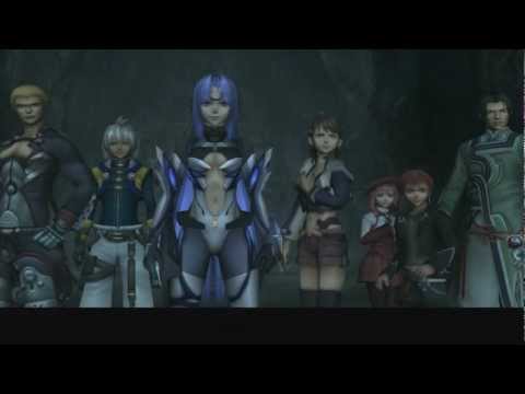 Xenosaga III HD Cutscene 099 - KOS-MOS vs. T-elos (Ancient Temple Tomb) - ENGLISH - REGULAR MODE
