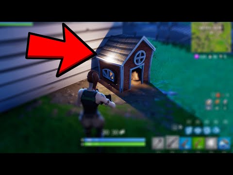 Where to Destroy dog houses? Fortnite Week 6 Challenges Location Guide Tutorial