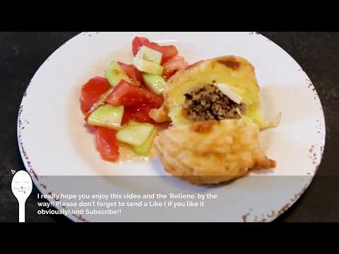 How to make RELLENOS DE PAPA (potatoes filling lol). Bolivian food!.Delicious!
