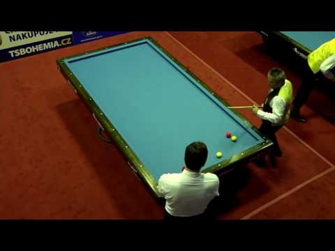 EC Classic teams 2017 Prague - Group B - Justice vs. Villiers 1-cushion
