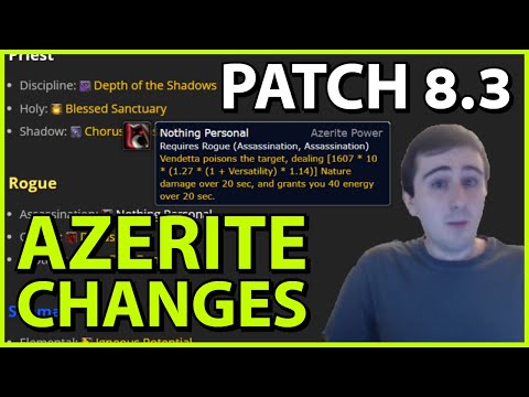 Patch 8.3: The AZERITE Situation