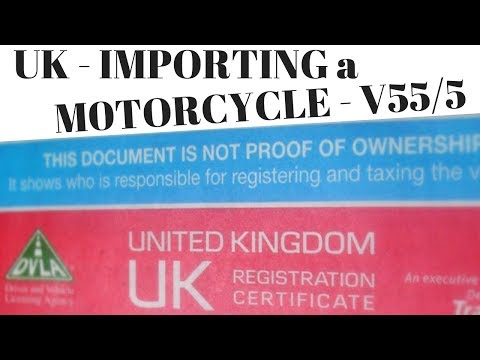 Help in Registering a Dnepr Motorcycle with the DVLA