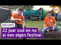 22 jaar oud en nu al een eigen festival