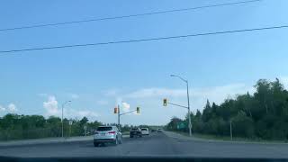 Drive Around! Guelph to Waterdown Hamilton Ontario via Highway 6 June 21 2020: 8x speed