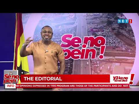 Seno Pein: The editorial with Mr. Nkum.