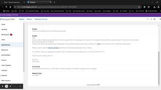 CCD - Navigate360 - Managing Appointments
