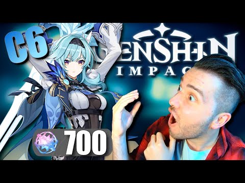 ÜBER 700 PULLS auf EULA! SCHAFFEN WIR C6 + Waffe!? UNNORMALES GLÜCK!? Eula Pulls I Genshin Impact