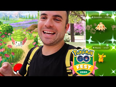 Catturiamo TANTISSIMI NUOVI SHINY e il MISTERIOSO SHAYMIN! - Pokémon GO Fest | Day 1