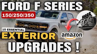 Over 15 Must-Have Exterior Upgrades for Your Ford F-Series! 🔥| Amazon Edition 💪 #FordF150Mods #usa