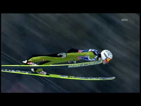 [HD] Jurij Tepes 220m HILL RECORD FALL Harrachov 2013