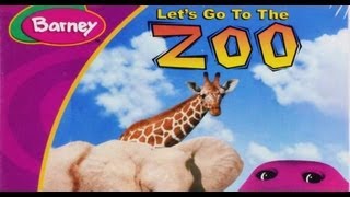Barney Lets Go To The Zoo