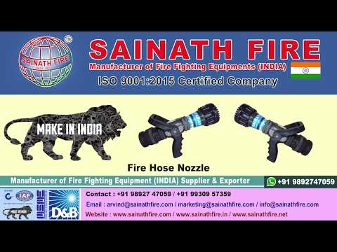 Hand Control Fire Fighting Nozzle