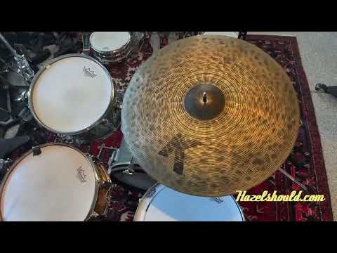 ORIGINAL Zildjian K Custom HIGH DEFINITION Ride 22” 3138 g DRY! DEEP Patina! Aged 20 Yrs Sound Amazing image 7