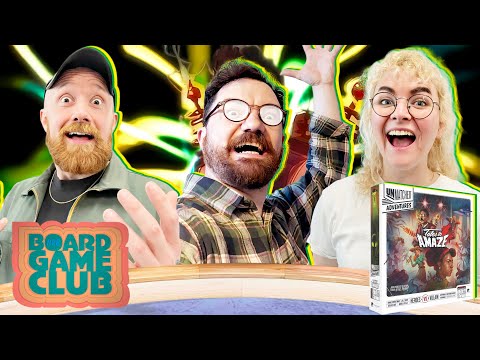 Let's Play UNMATCHED ADVENTURES: TALES TO AMAZE | Board Game Club