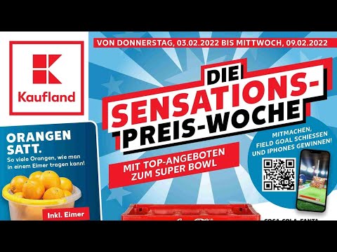 🛒 Kaufland Katalog Prospekt 3. bis 9. Februar 2022 - Neuigkeiten, Angebote Deutschland 🇩🇪