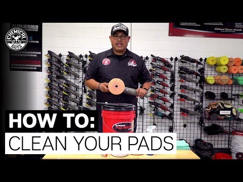 How To Clean Polishing Pads - Chemical Guys