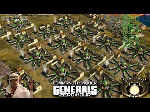GLA Demolition | 1vs7 China Tank & Infantry Generals | Command & Conquer Generals Zero Hour