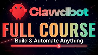 OpenClawClawdbot/Moltbot FULL COURSE 3 HOURS (Build & Automate Anything)
