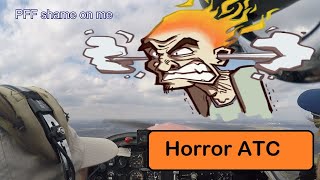 My Horror romeo arrival runway 23 on ATC, a shame, absolute beginner ATC, o my, laugh (a little)