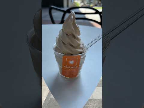 Lo comí por primera vez en mucho tiempo ☕️ Mi sabor favorito 🤎 #Café Fadi #Helado suave