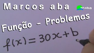 Função do primeiro grau - aula 04