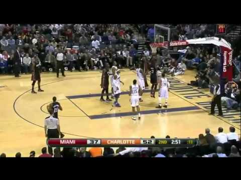 LeBron James 35 Points Heat vs Bobcats Highlights 12_28_11